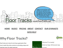 Tablet Screenshot of floortracks.net